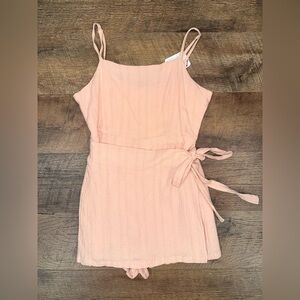 Altar’d State Skort Tie Waist Romper